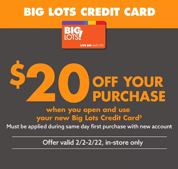 Big Lots Credit Card