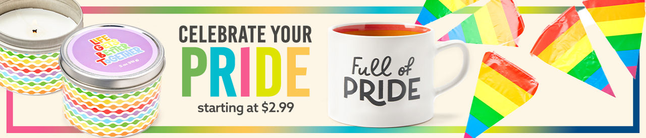 Celebrate Your Pride! Starting at $2.29. Shop all Pride Deals!