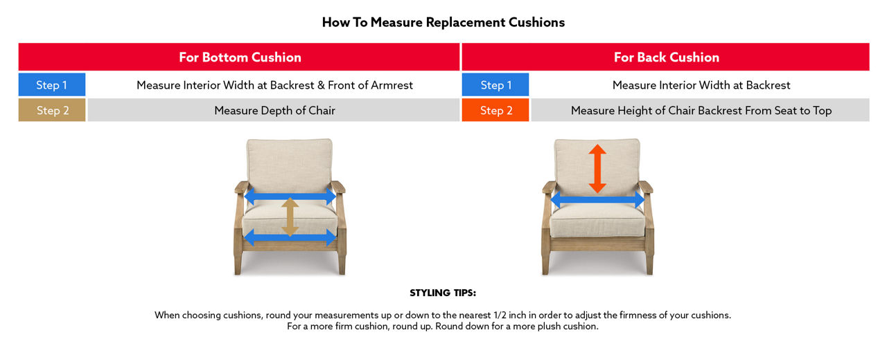 Wilson & Fisher Westwood Red 2-Piece Replacement Rocking Chair