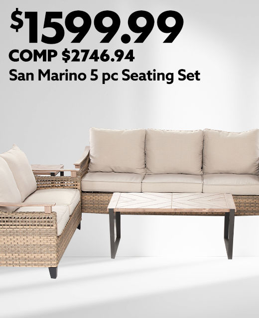 San Marino Patio Seating Set
