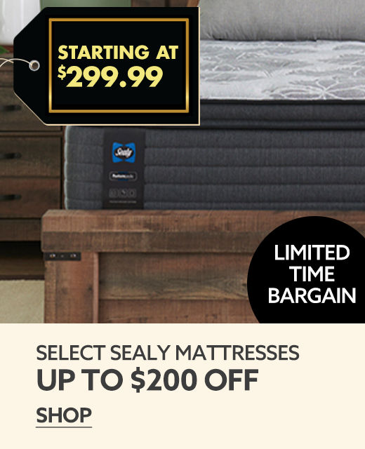 Select Sealy Mattreesses