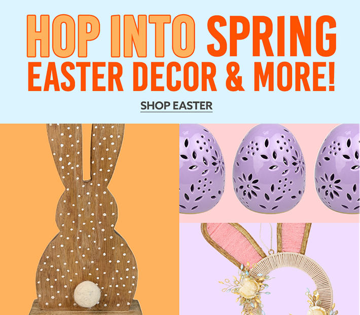 Hop Into Spring Easter Decor & More