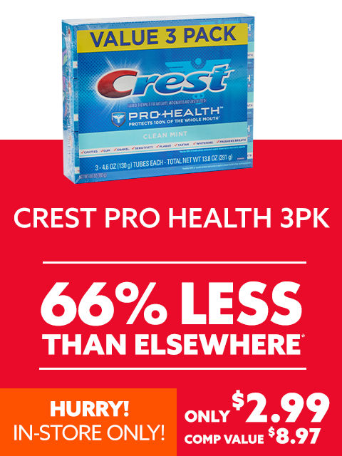 Oral Care Brands Up to 65% Less than Elsewhere