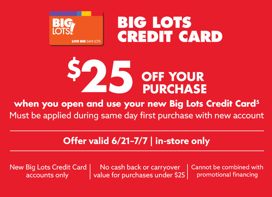 Big Lots Credit Card