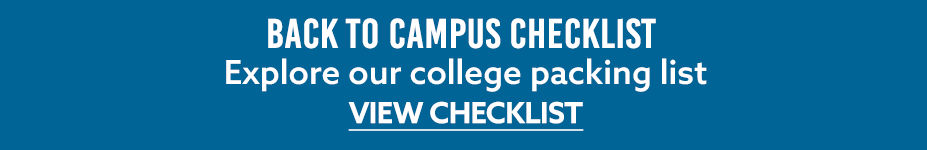 Back to campus checklist