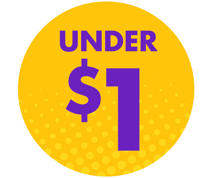 Under $1 