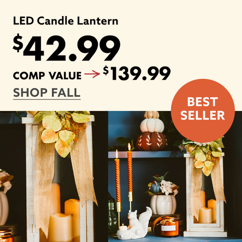 LED Candle Lanterns $42.99