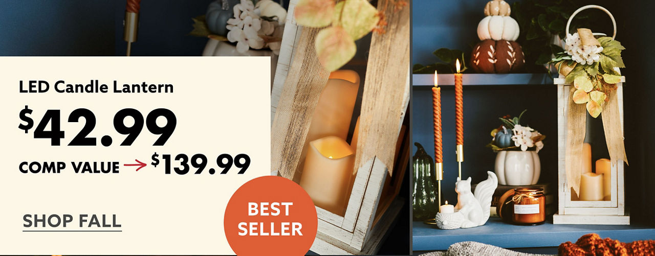 LED Candle Lanterns $42.99