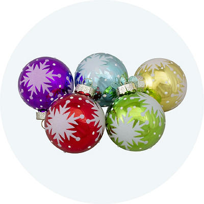 Multi- Color Ornaments