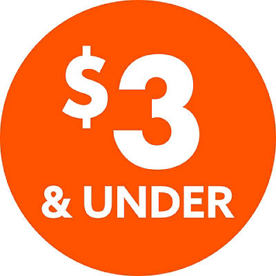 $3 & Under