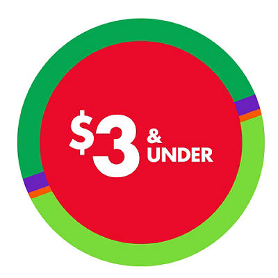 $3 & Under