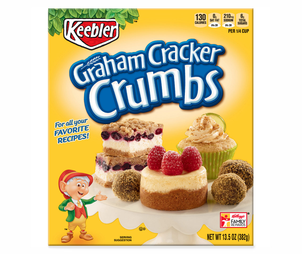 Keebler Kellogg's Graham Cracker Crumbs, Original, 13.5 oz Big Lots