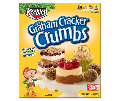 Kellogg's Graham Cracker Crumbs, Original, 13.5 oz