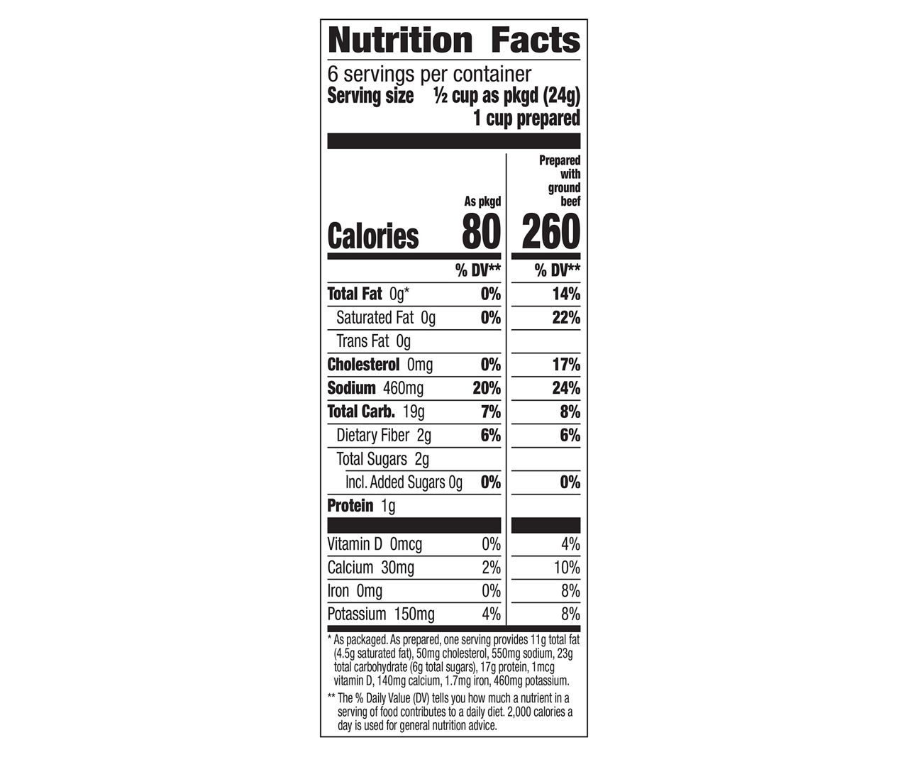 Potatoes Stroganoff Mix, 5 Oz.