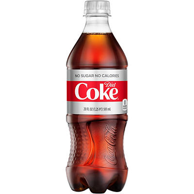 Diet Coke Soda Soft Drink, 20 fl oz