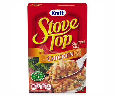 Kraft Stove Top Chicken Stuffing Mix, 6 oz Box