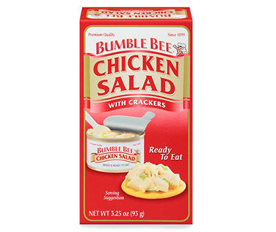 Bumble Bee Chicken Salad with Crackers 3 oz. Box