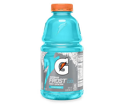 Gatorade Frost Crisp & Cool Glacier Freeze Thirst Quencher 32 Fluid Ounce Plastic Bottle