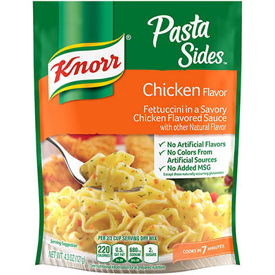 Knorr Pasta Sides Chicken Fettuccini 4.3 oz. Pouch