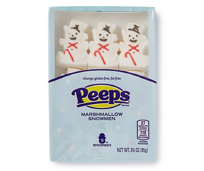 Marshmallow Snowmen, 9-Count