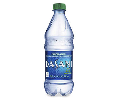 DASANI Purified Water Bottle Enhanced with Minerals, 20 fl oz