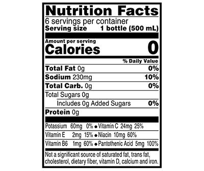 Propel Zero Calories Berry Flavored Water (6-16.9 Fluid Ounce) 101.4 Fluid Ounce 6 Pack Plastic Bottles