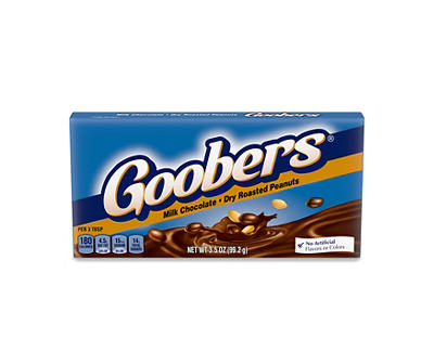 Goobers Dry Roasted Peanuts Milk Chocolate 3.5 oz