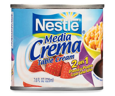 MEDIA CREMA Table Cream 7.6 fl. oz. Can