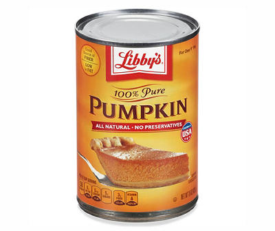 Libby's 100% Pure Canned Pumpkin