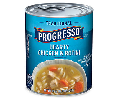 Traditional Hearty Chicken & Rotini Soup, 19 Oz.