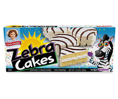 Zebra Cakes, 10-Count