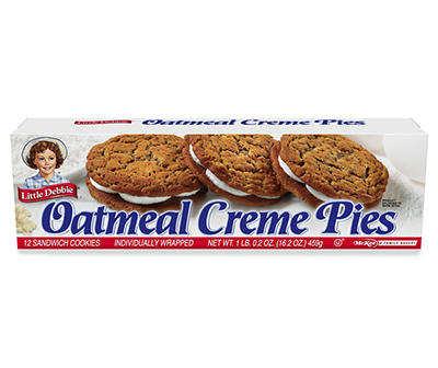 Oatmeal Creme Pies, 12-Count