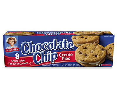 Chocolate Chip Crème Pies, 8-Count