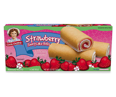 Strawberry ShortCake Rolls, 6-Count