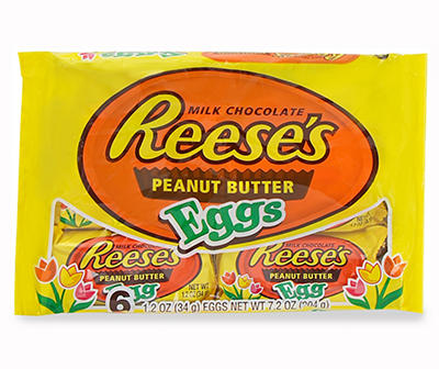 REESE'S PEANUT BUTTER EGGS 6 PACK