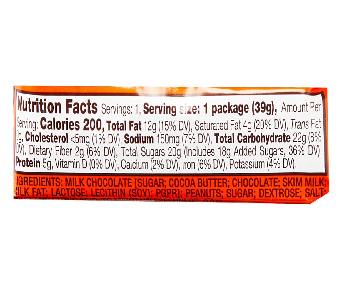 Reese's Peanut Butter Cup, Big Cup, Full Size - 6 pack, 1.4 oz pkgs