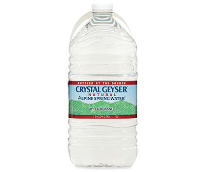 Crystal Geyser Natural Alpine Spring Water 1 gal. Bottle