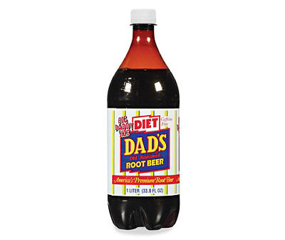 Dad's Old Fashioned Diet Root Beer 1 L Bottle
