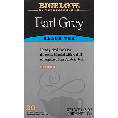Bigelow� Earl Grey Black Tea Bags 20 ct Box
