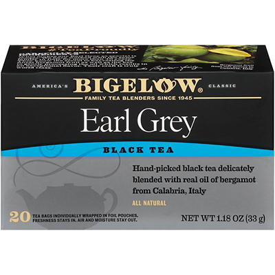 Bigelow� Earl Grey Black Tea Bags 20 ct Box