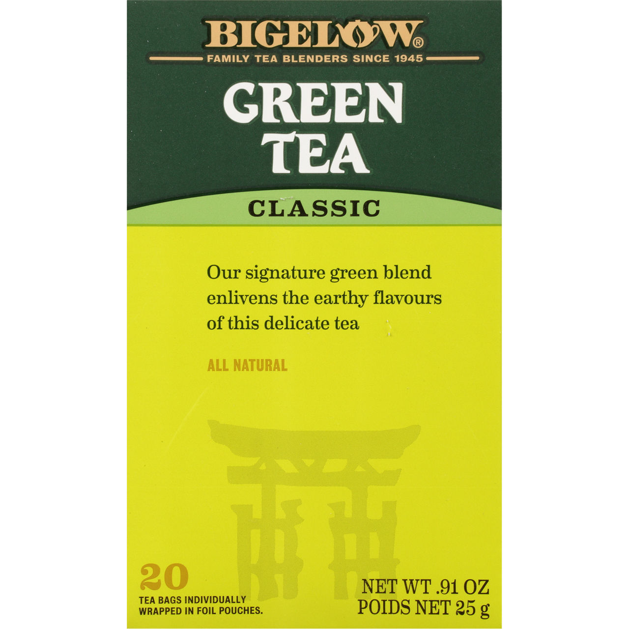 Classic Green Tea, 20-Count