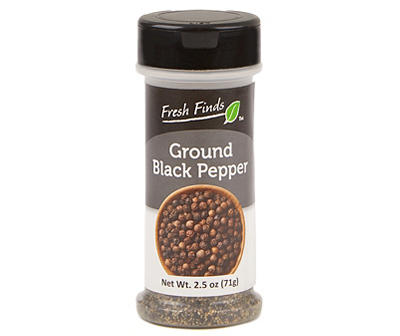 Ground Black Pepper, 2.5 Oz.