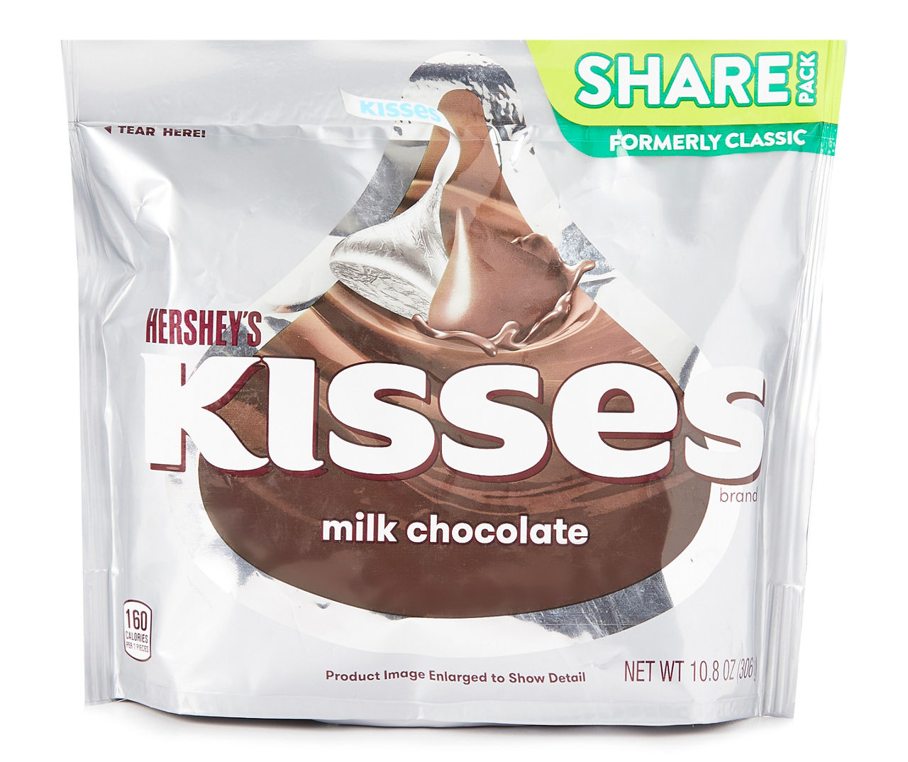 Save on Hershey's KISSES Milk Chocolate Candy Share Pack Order