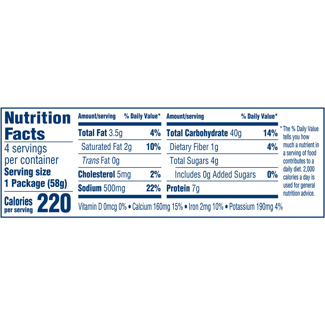 Kraft Easy Mac Original Flavor Macaroni and Cheese, 4 ct - 8.2 oz Package