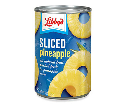 Sliced Pineapple, 20 Oz.