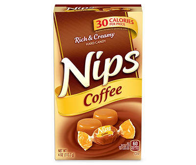 NIPS Coffee Hard Candy 4 oz. Box