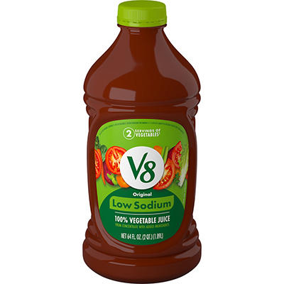 Low Sodium Vegetable Juice, 64 oz.