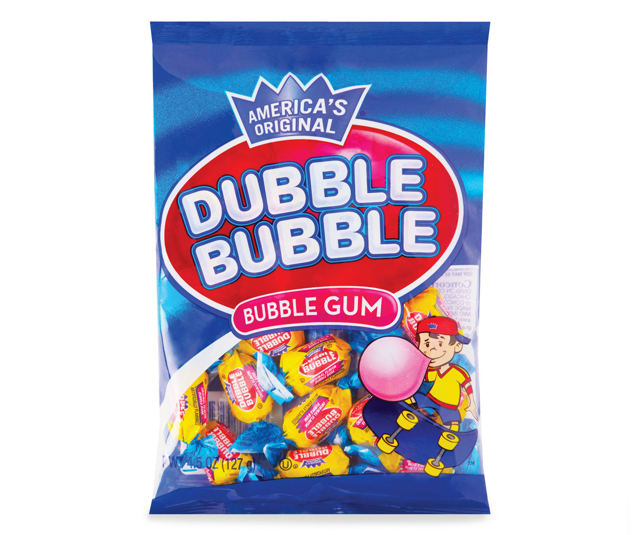 Double Bubble Flag Wrapped Gum