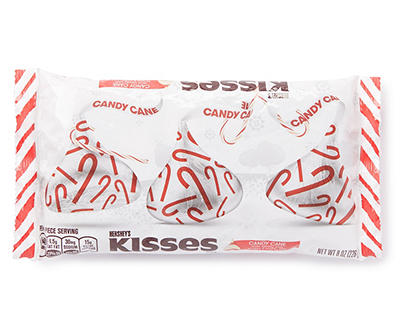 HERSHEY CANDY CANE KISSES 8 OZ XMAS