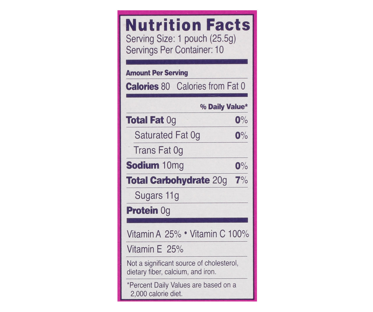 Welch's Fruit Snacks, Berries N Cherries, 0.9 Ounces, 10 Pouches